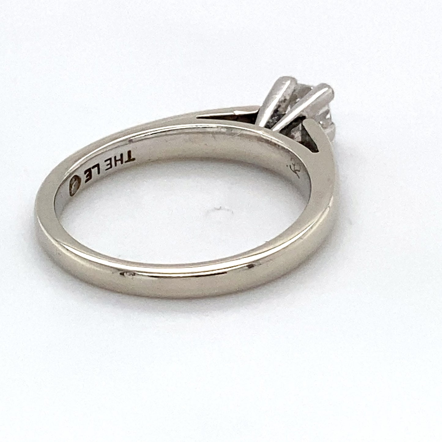 14K White Gold Diamond Solitaire Ring; 0.32CTW; Size 7; 4.2g