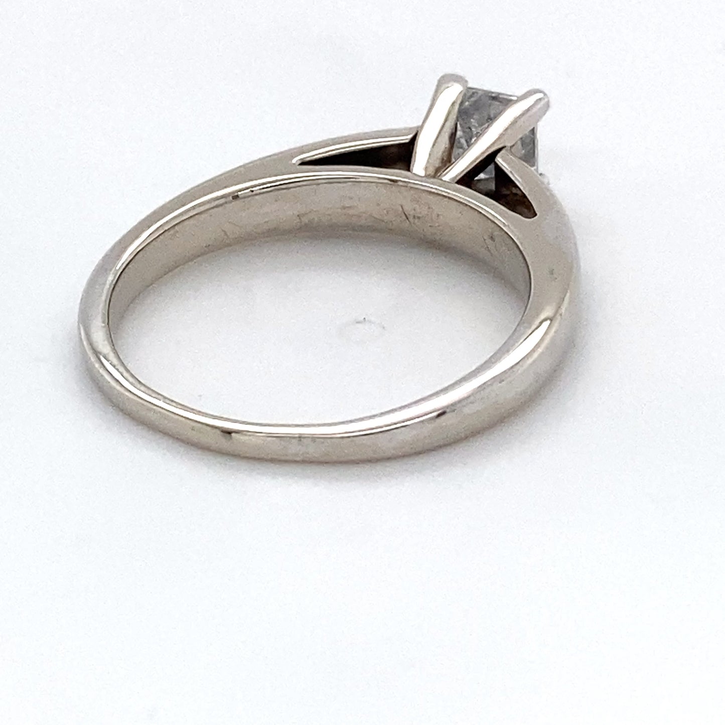 14K White Gold Diamond Solitaire Ring; 0.62CTW; Size 7.25; 4.2g