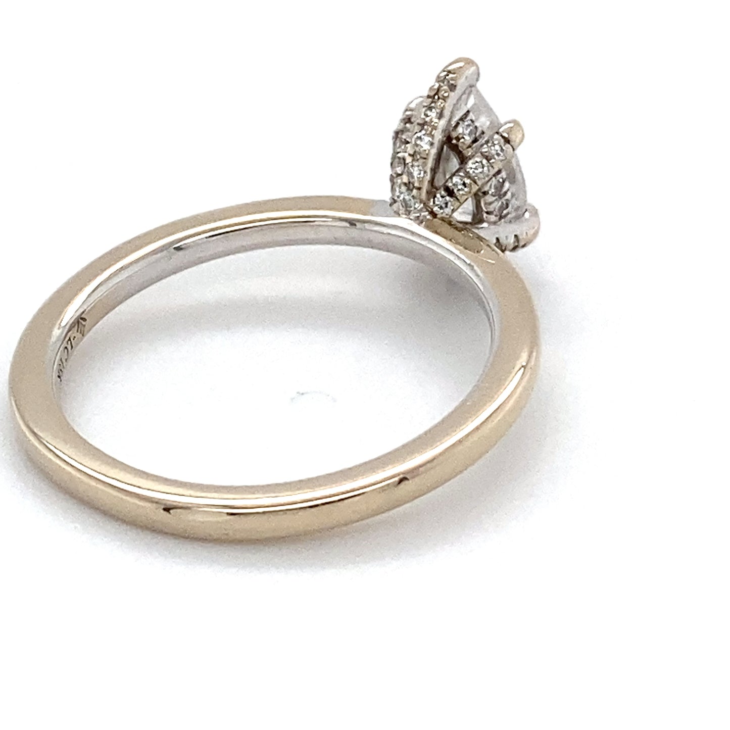 18K White Gold Diamond Engagement Ring; 1.00CTW; Size 7.5; 3.9g