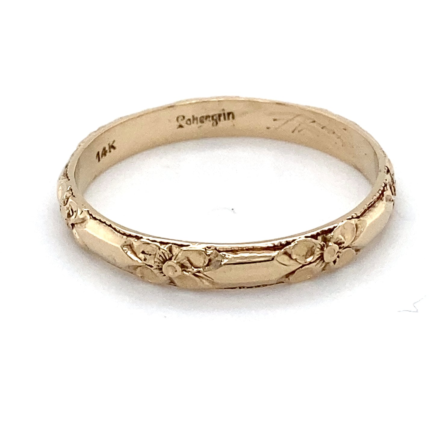 14K Yellow Gold Ring; Size 11.5; 1.9DWT; 3.0g