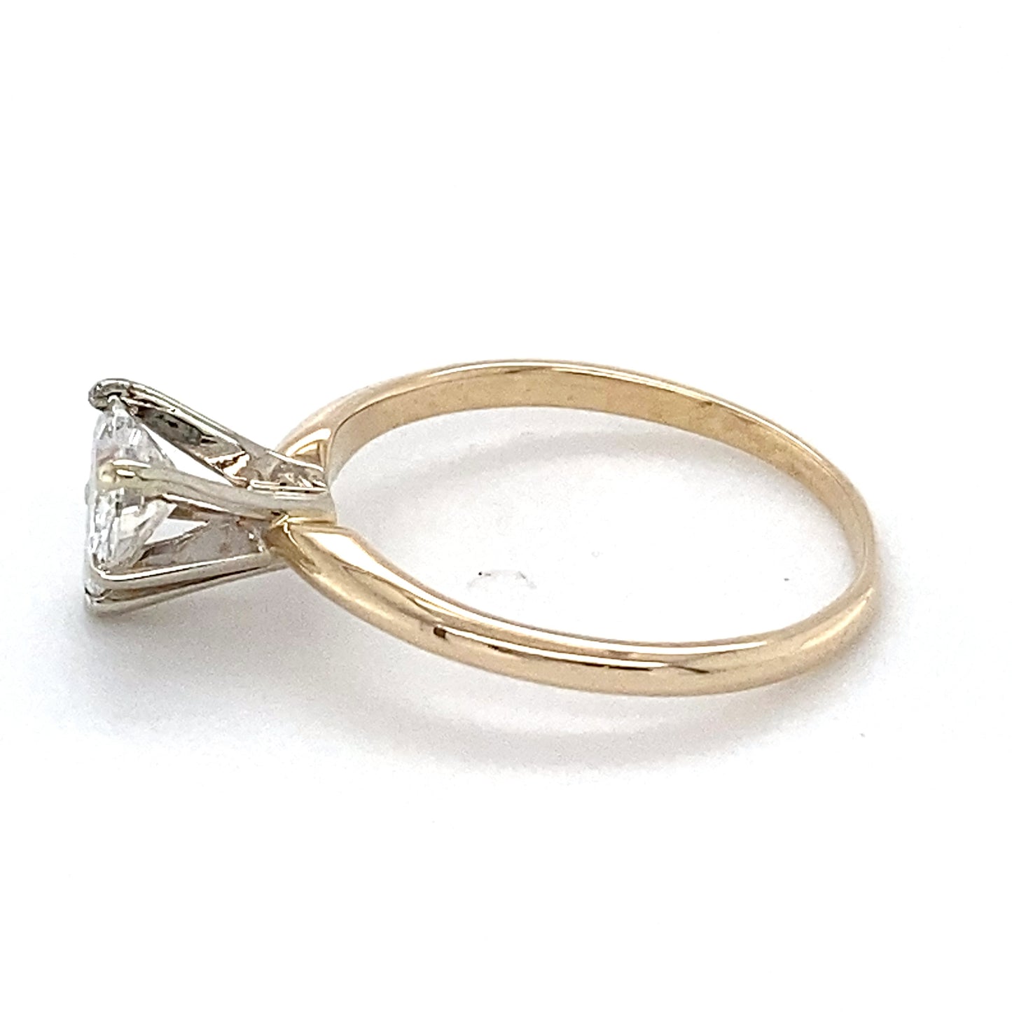 14K Yellow Gold Diamond Ring; 0.55CTW; Size 5; 1.6g