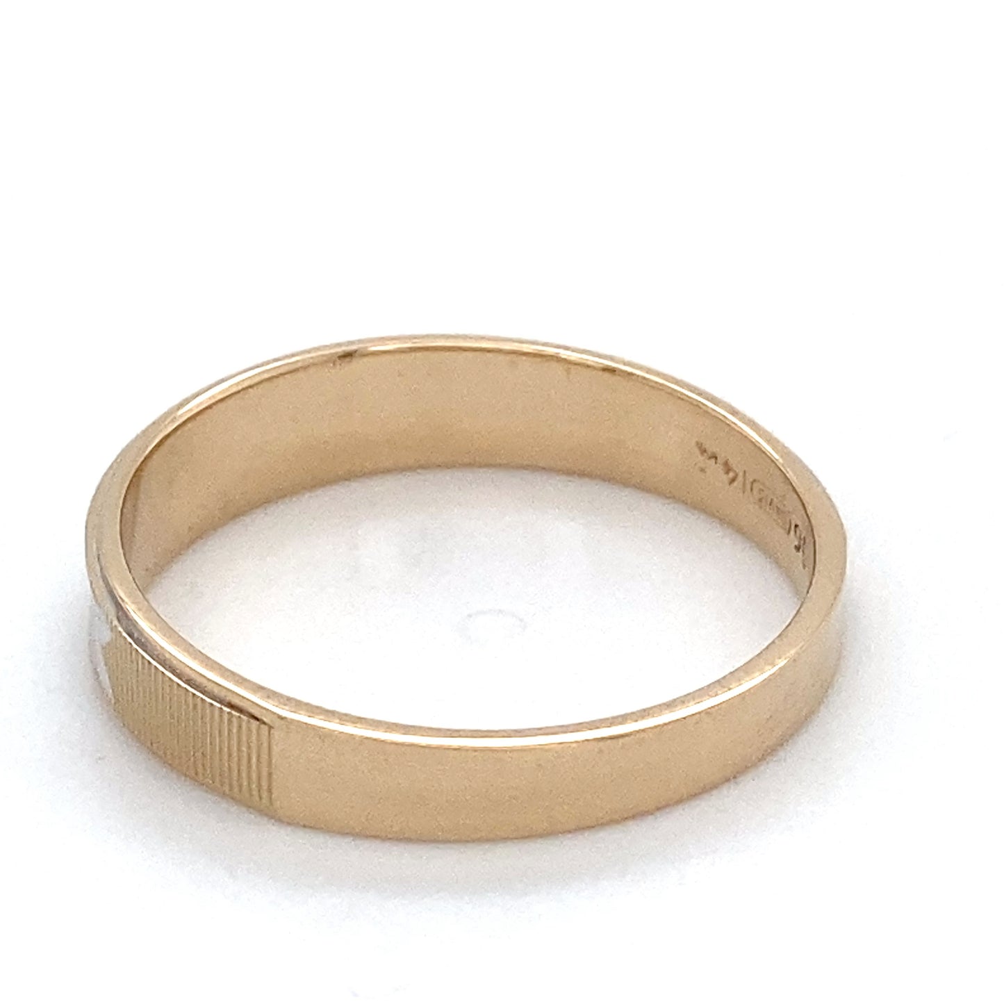14K Two-Tone Yellow & White Gold Ring; 2.1DWT; 3.2g; Size: 10