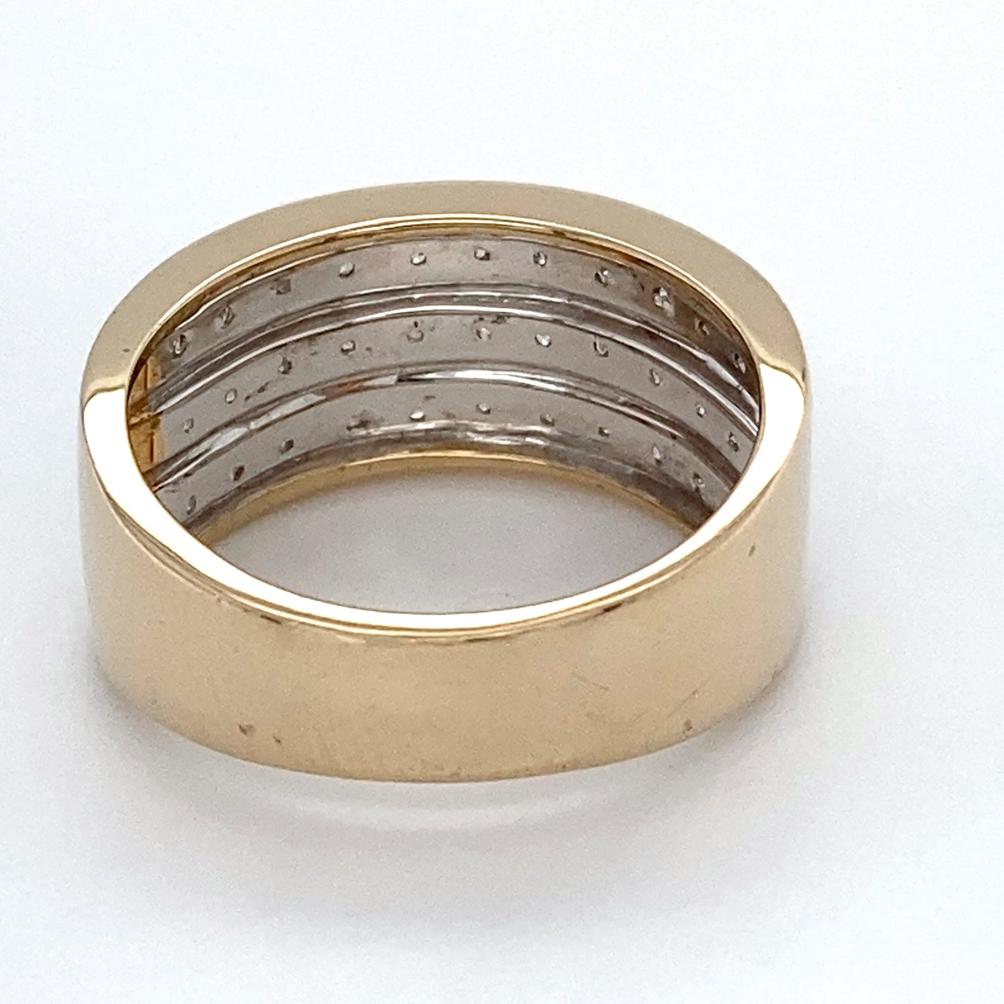 14K Yellow Gold Diamond Ring; 1.0CTW; Size: 7; 5.5g
