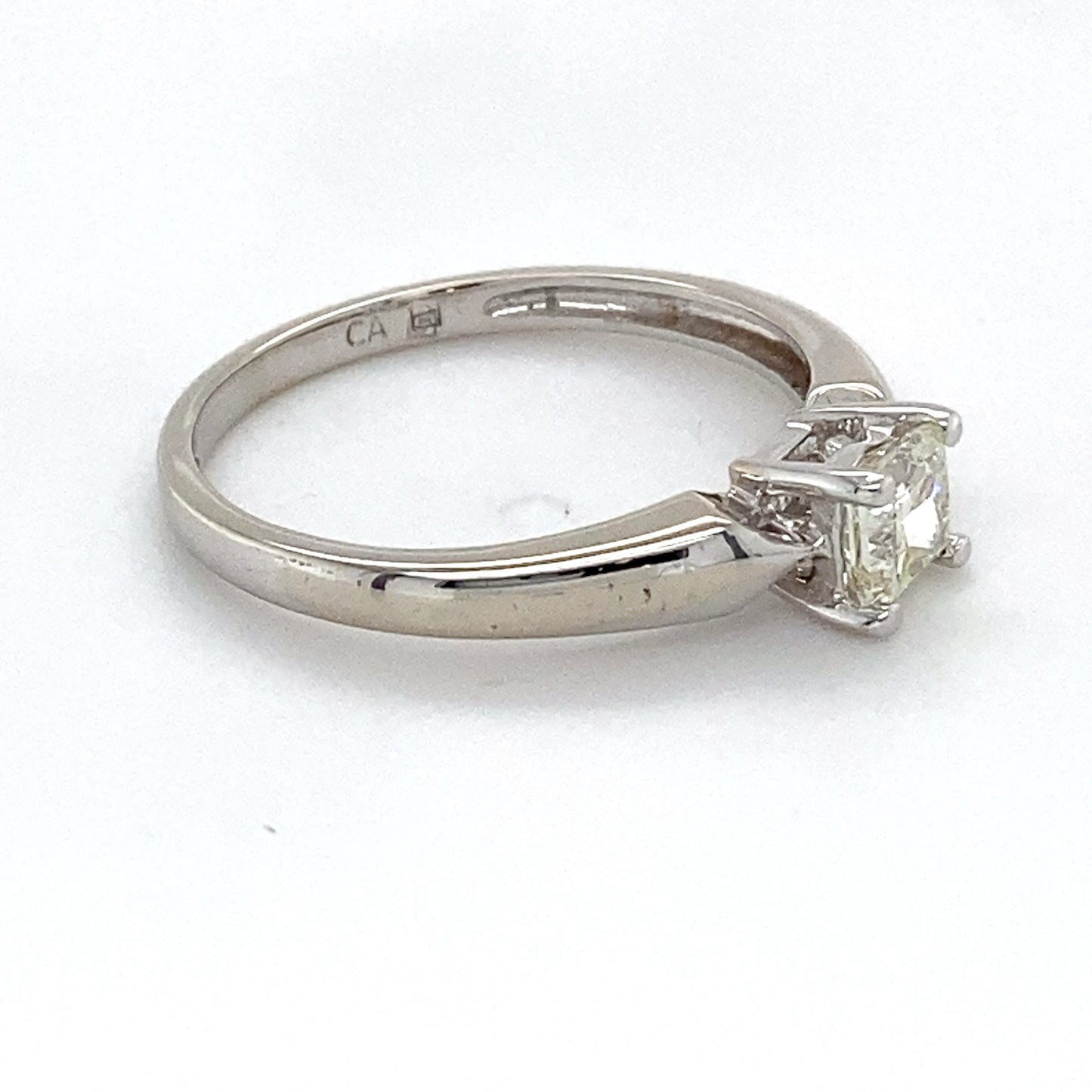 14K White Gold Diamond Ring; 0.40CTW; Size: 7.25; 2.1g