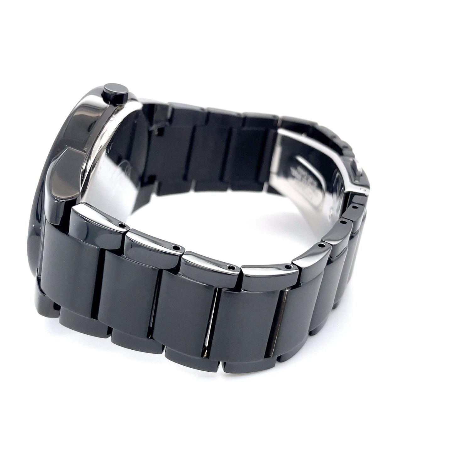 Citizen J165-S086892: Axiom Men's Eco-Drive Black Stainless Steel Watch