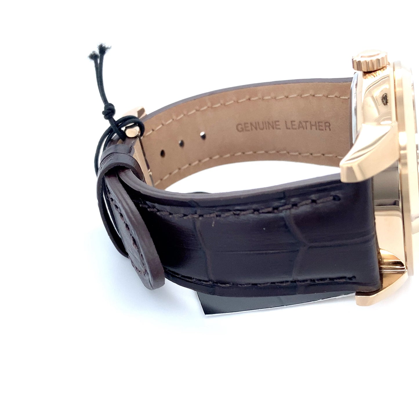 Citizen BU2013-08E: Corso Men's Eco-Drive Rose Gold Leather Band Watch