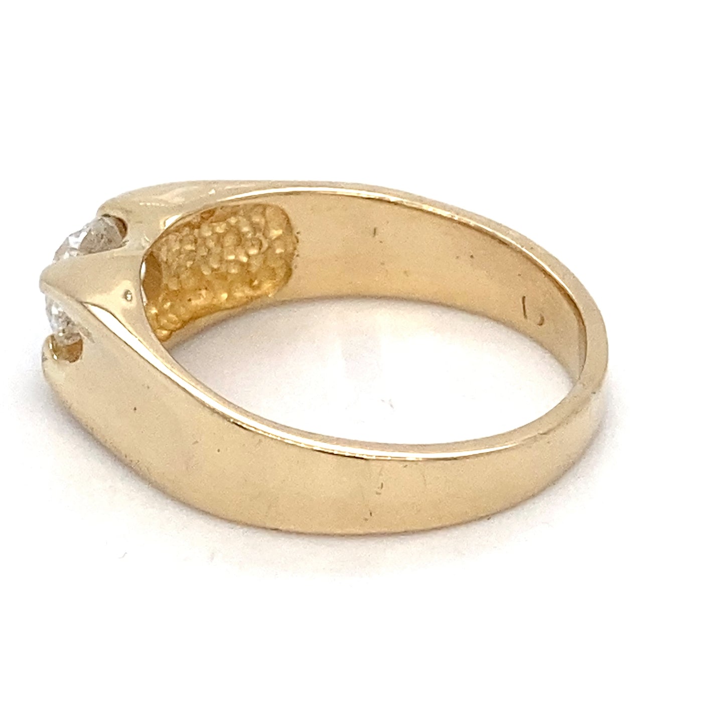 18K Yellow Gold Lady's Diamond Solitaire Ring; 3.4DWT; 5.3g; Size 7.5