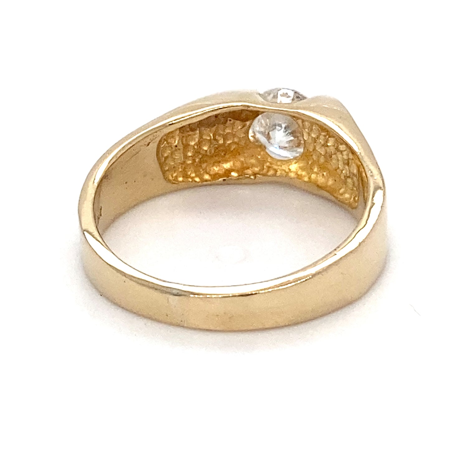 18K Yellow Gold Lady's Diamond Solitaire Ring; 3.4DWT; 5.3g; Size 7.5