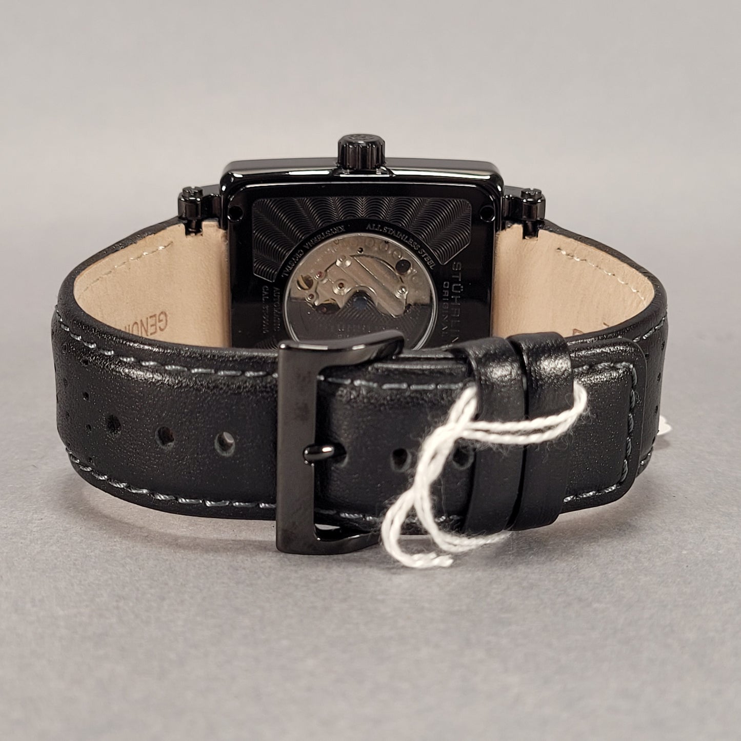 Stuhrling Muller Square D/D 40mm Automatic Men's Watch