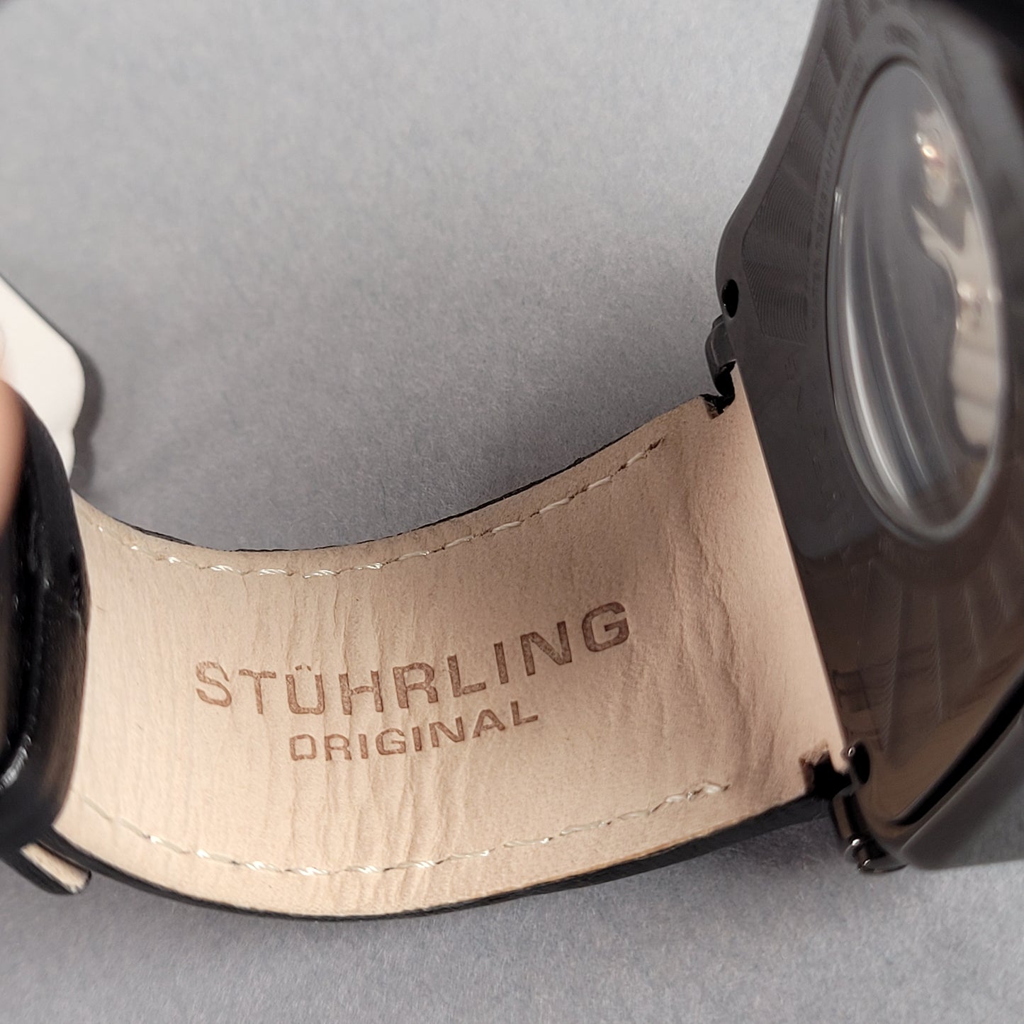 Stuhrling Muller Square D/D 40mm Automatic Men's Watch