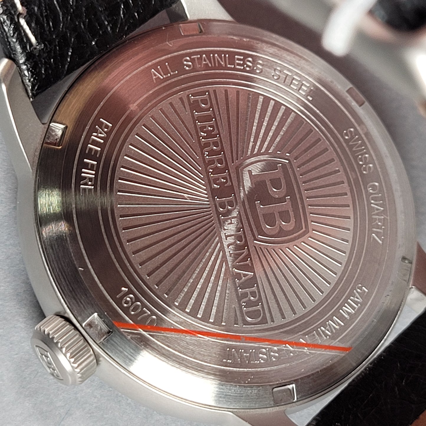 Pierre Bernard Pale Fire Men's Watch