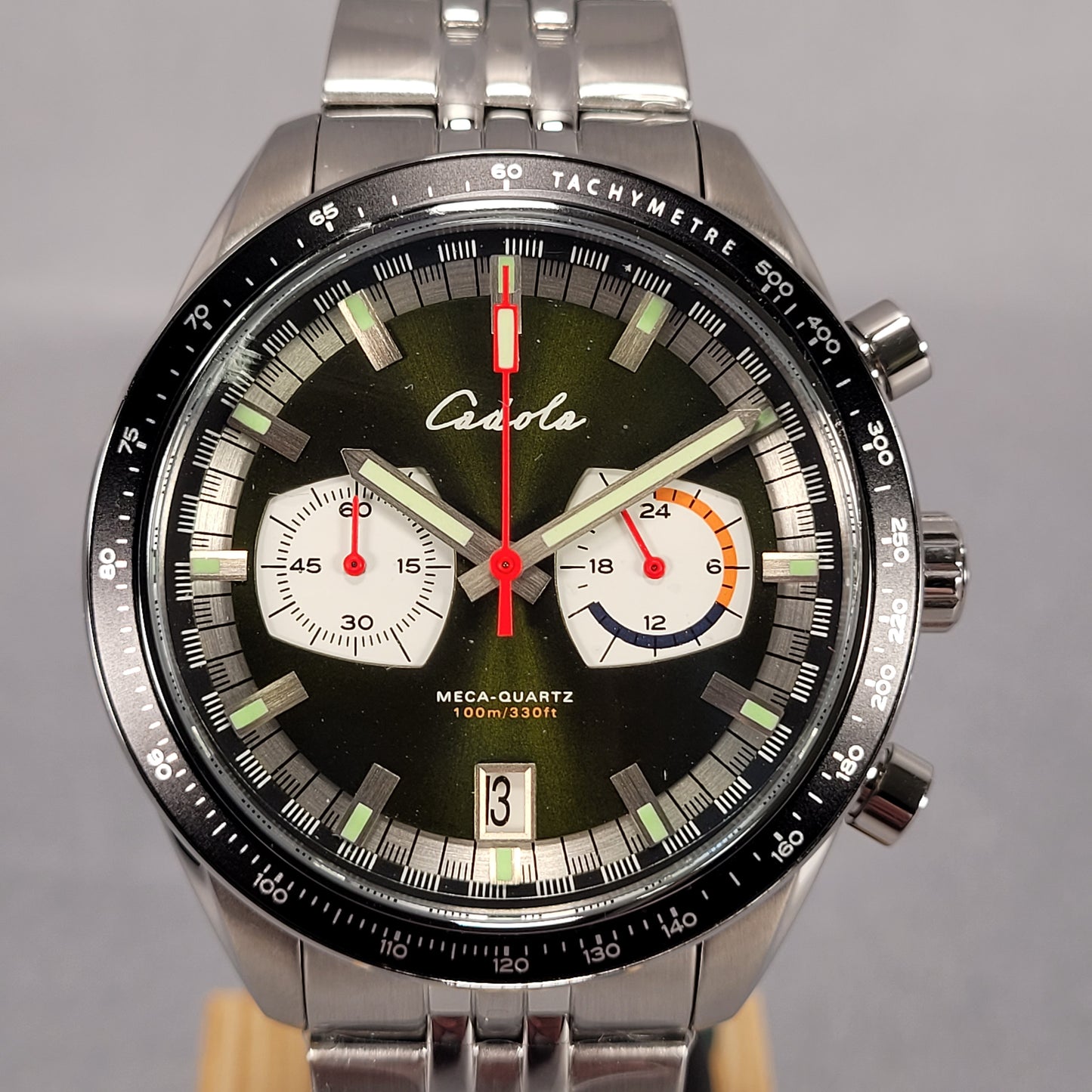 Cadola Meca Quartz Chronograph Men's Watch 41mm (New w/ tags)