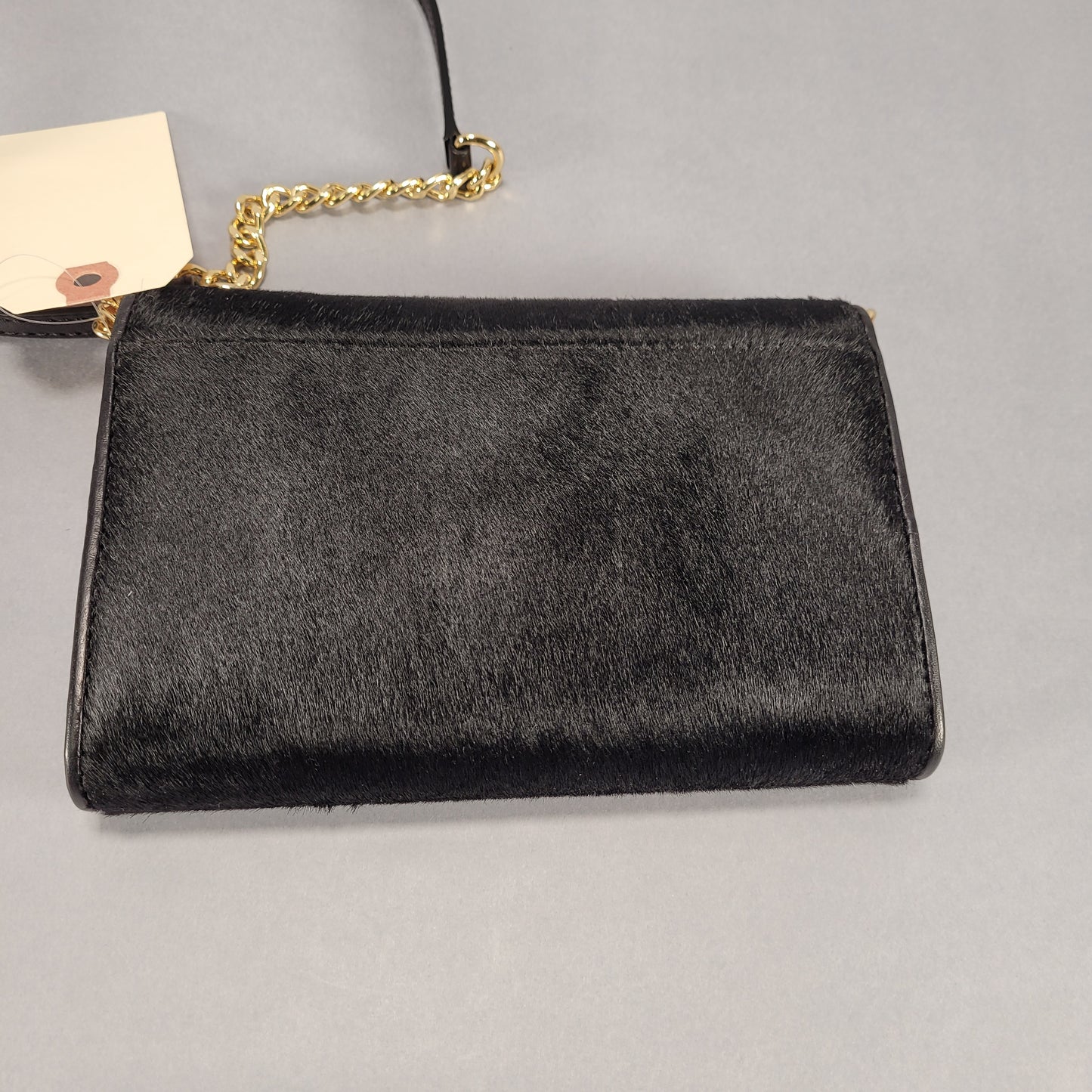 Michael Kors Crossbody Calfskin Bag - Black (7" x 5" x 1")