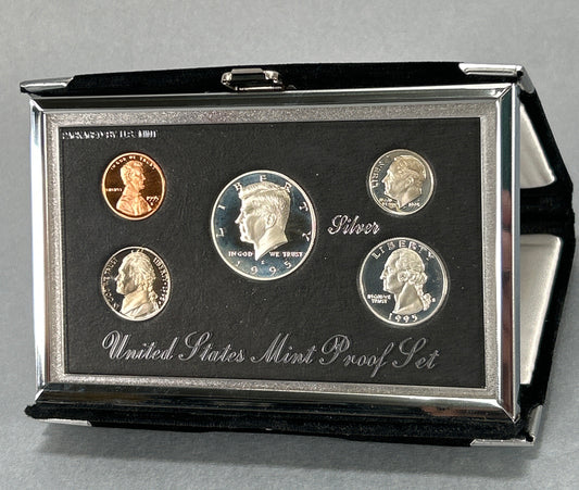 United States Mint Premier Silver Proof 5 Coin Set