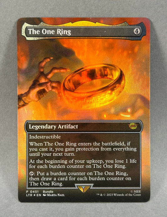 The One Ring (Foil) | The Lord of the Rings: Tales of Middle-earth | Magic: The Gathering #0451
