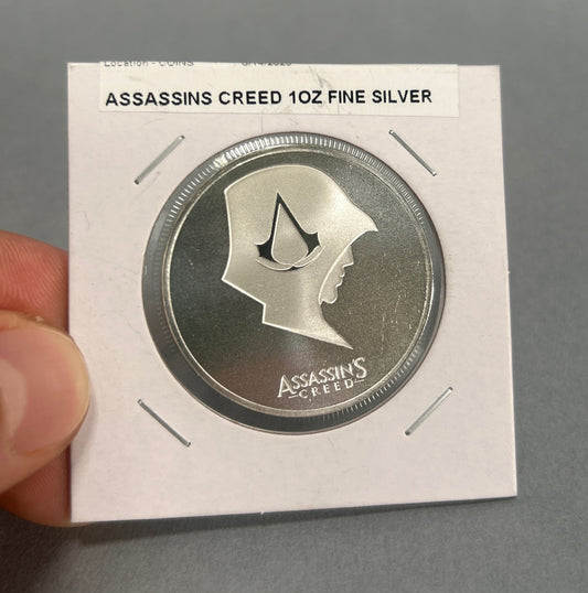 Assassin's Creed 1 OZ Fine Silver Coin