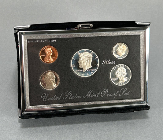 United States Mint Premier Silver Proof 5 Coin Set