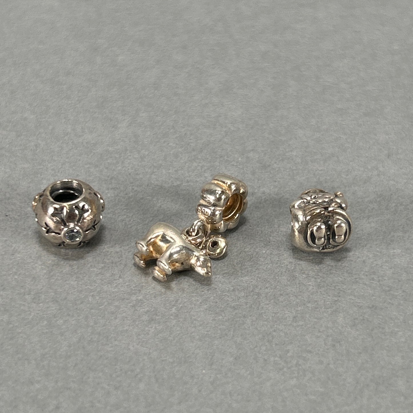 Authentic Pandora Christmas Bead Set (3 Beads)