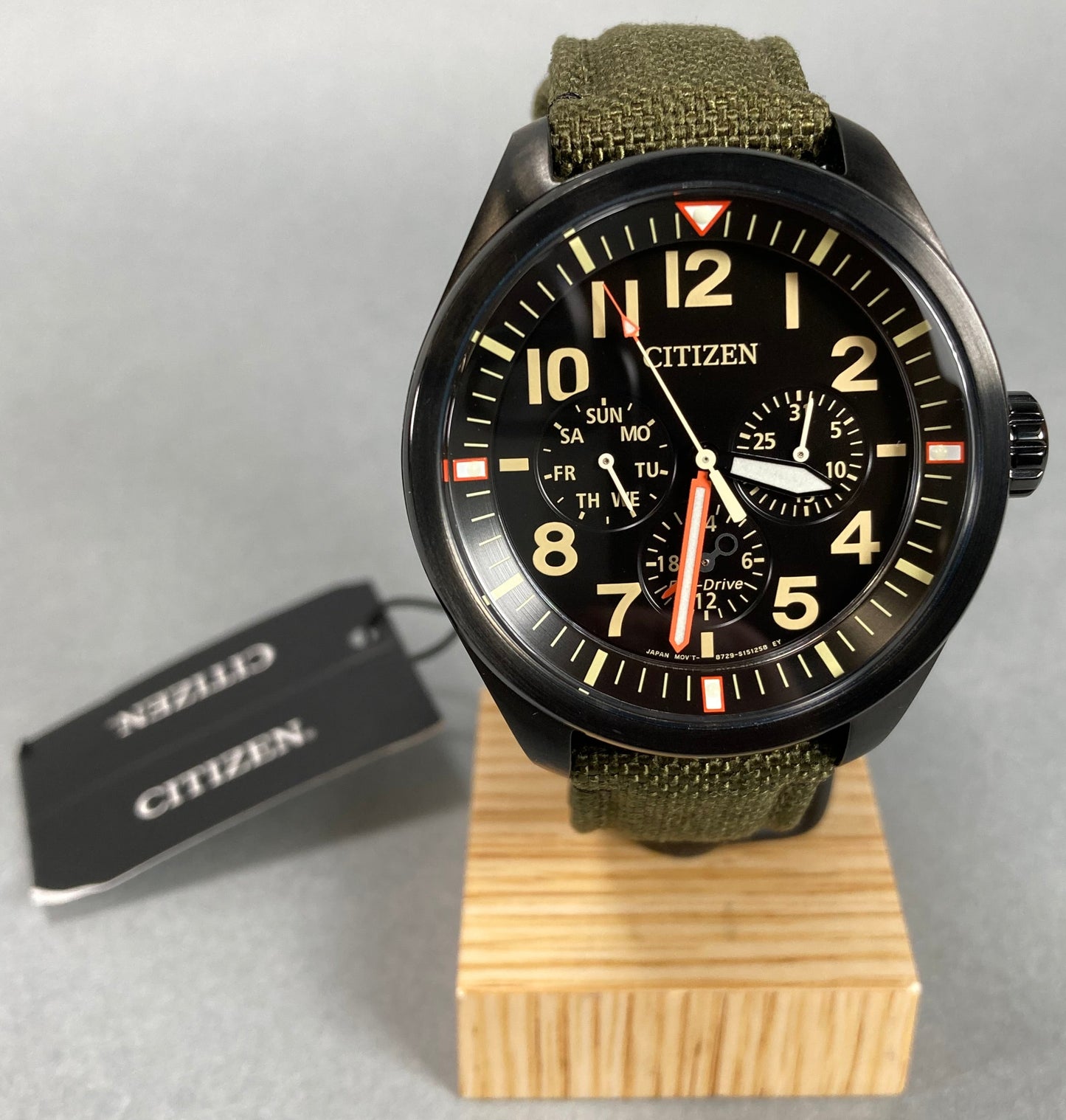 Citizen Watch BU2055-16E: Garrison Men's Wrist Watch w/ Tag