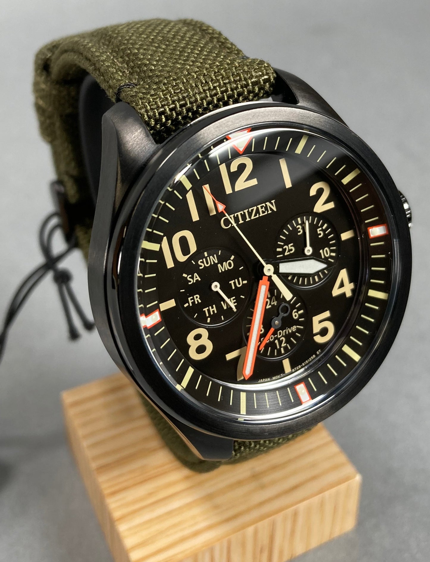 Citizen Watch BU2055-16E: Garrison Men's Wrist Watch w/ Tag