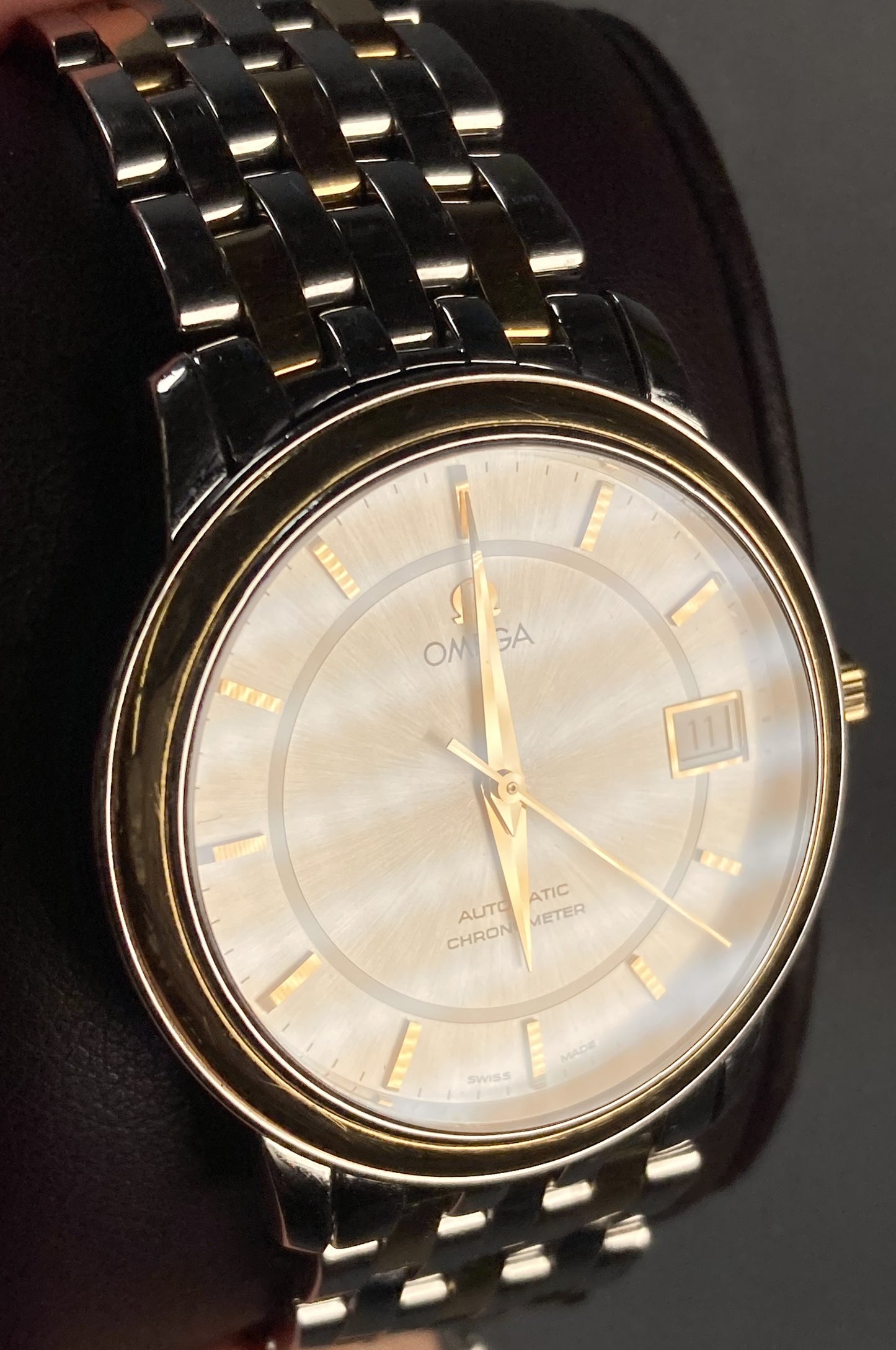 OMEGA Omega De Ville Prestige Gentleman's 34mm Wristwatch