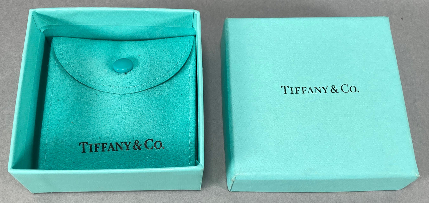 Tiffany & Co. Square Drop Earrings; 925 Sterling Silver