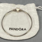 Pandora Family Forever Wishful Heart Silver Bangle