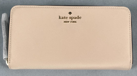 New, w/ tags, Kate Spade Chelsea Large Continental Wallet (Warm Beige)