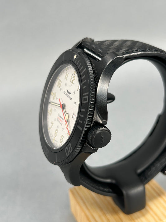 Glycine Combat GL0190 Black Gentleman's Wristwatch