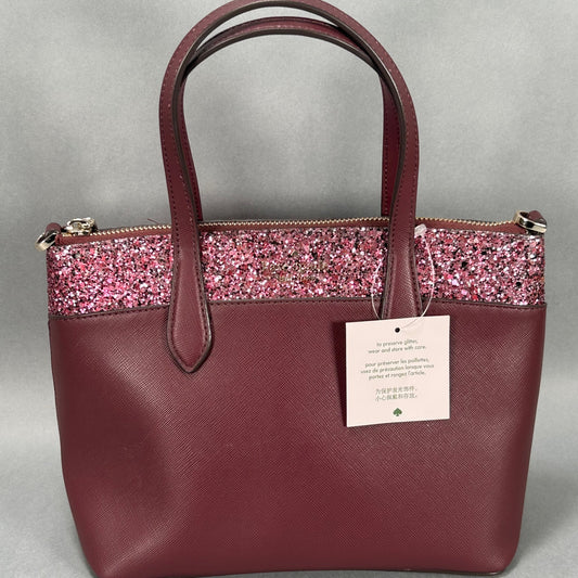 Kate Spade Cherrywood Flash Glitter Satchel