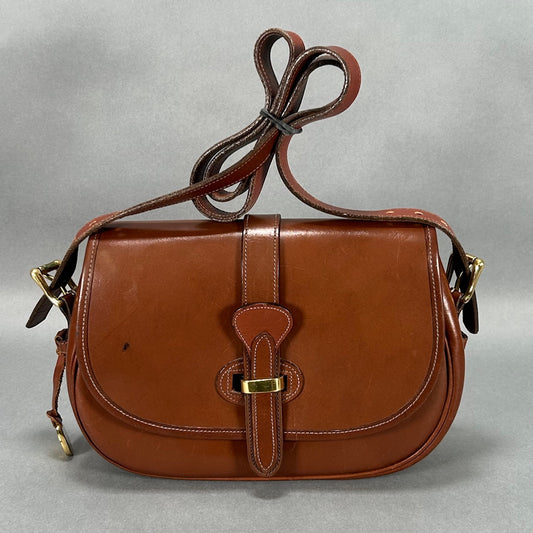 Dooney & Bourke Brown Saddle Crossbody Bag