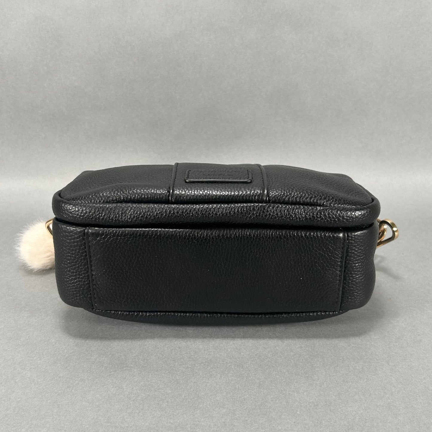 Black Pom Pom London Crossbody Bag