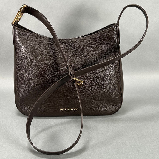 Michael Kors Brown Kensington Large Crossbody Bag