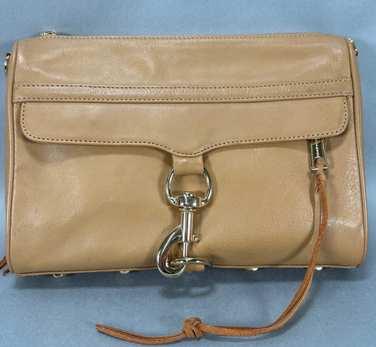 Rebecca Minkoff Tan Leather Clutch Bag
