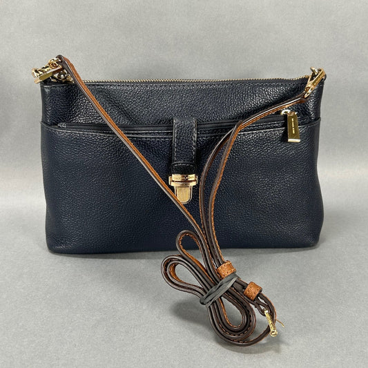 Michael Kors Hammered Leather Mercer Crossbody Bag