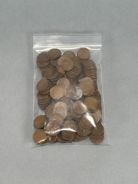 Mystery Unsearched Wheat Cents (Random Scoop of 200) |Daily Limit of 2 per day|