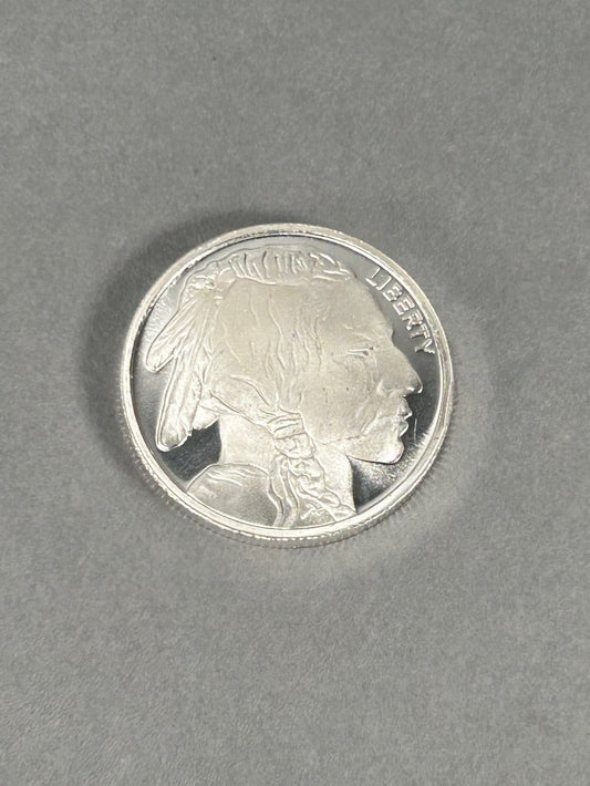 ½ oz .999 Fine Silver Buffalo Round | SilverTowne Mint