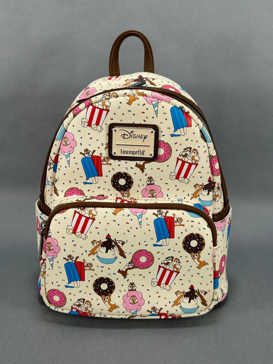 Loungefly Disney Chip and Dale Sweet Treats Mini Backpack