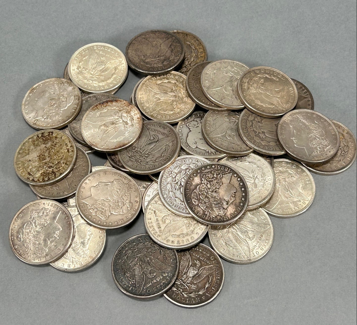 Morgan Silver Dollar (Random Year) From Picture Shown