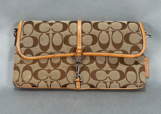Coach Signature Mini Handbag Clip Demi 6348