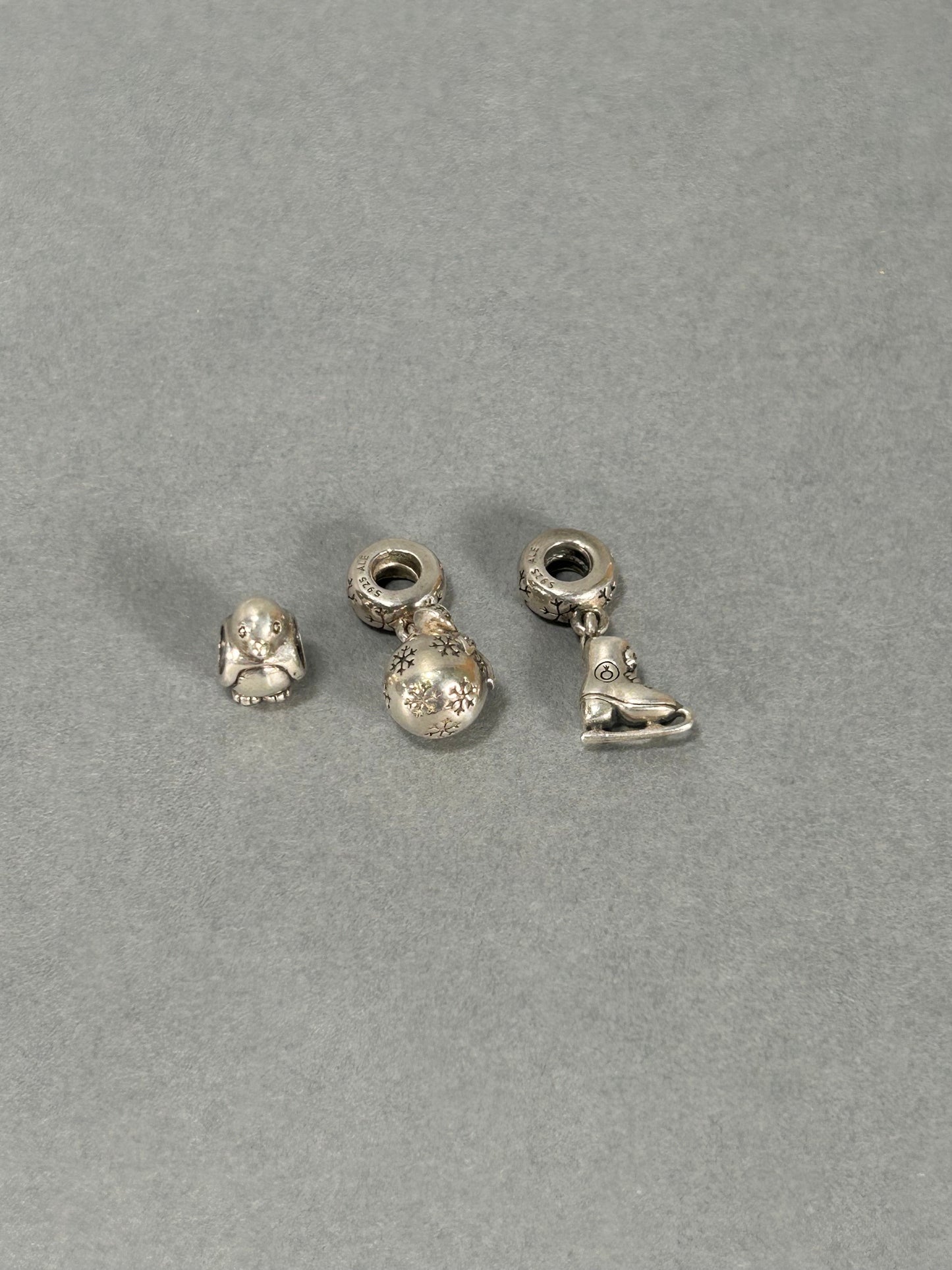 Authentic Pandora Winter Bead Set (3 Beads)