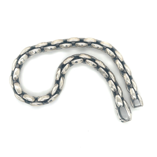 925 Sterling Silver David Yurman 9" Streamline Link Bracelet