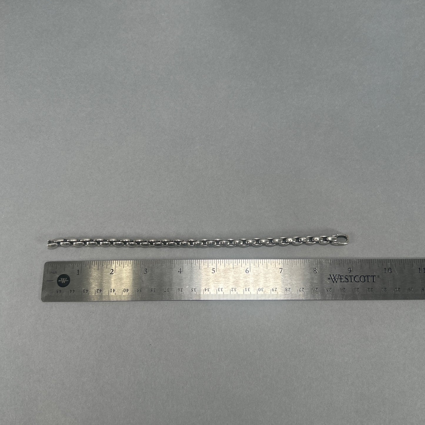 925 Sterling Silver David Yurman 9" Streamline Link Bracelet
