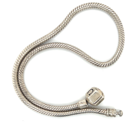 Authentic Pandora 10.5" 925 Sterling Silver Bracelet; 17.2g