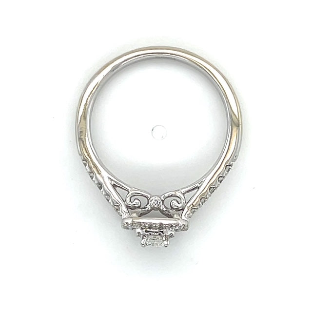 14K White Gold Diamond Lady's Ring; 0.50CTW; 4g; Size 6.5