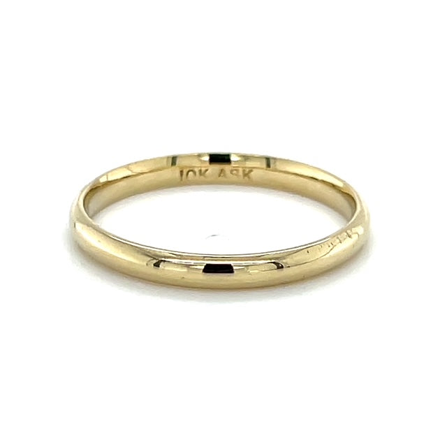10K Yellow Gold Gentleman's Ring; 2.9g; Size 12