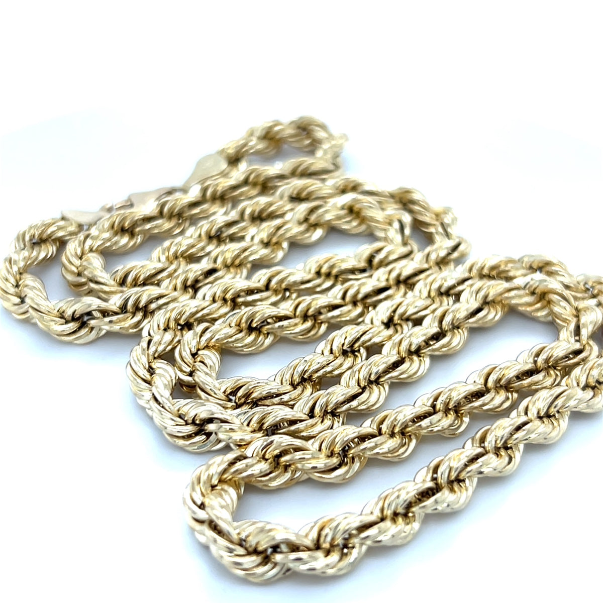 10K Yellow Gold 27" Rope Chain