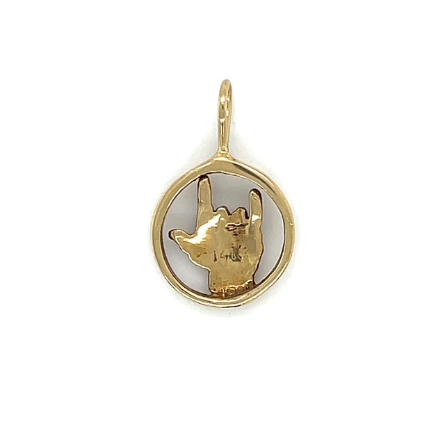 14K Yellow Gold Pendant