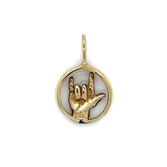 14K Yellow Gold Pendant