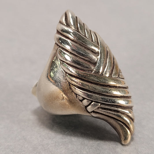 Heavy Sterling Silver Ring 8.8g
